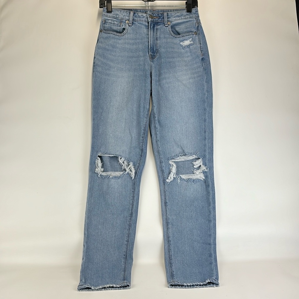 AMERICAN EAGLE Mom Jeans Size 0 Long